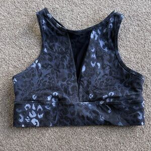 Leopard Print Sports Bra